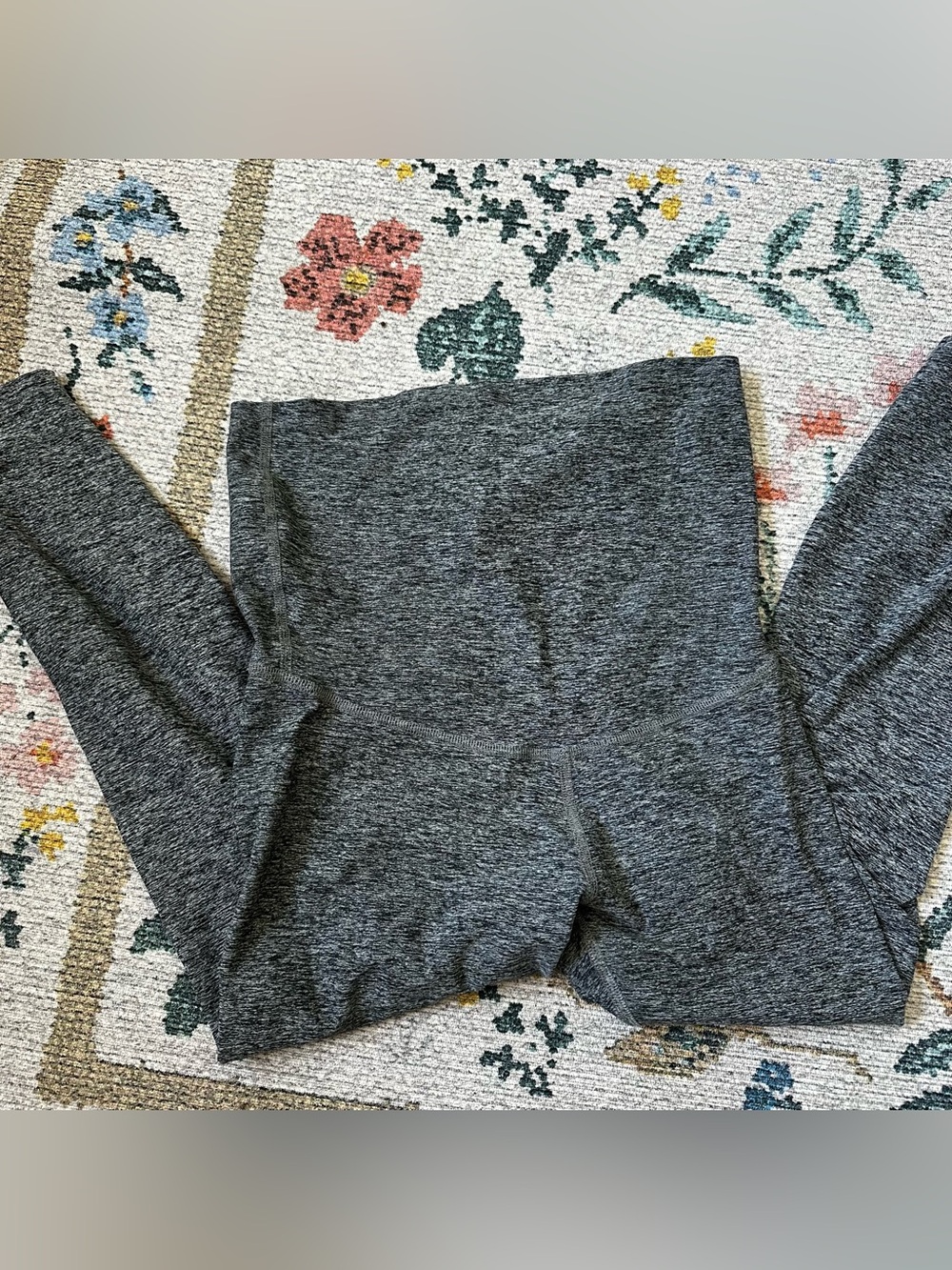 Beyond the Bump grey spacedye maternity leggings